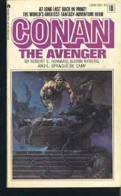 Book cover for "Conan the Avenger" by Robert E Howard