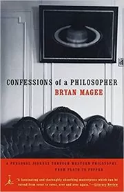 Book cover for "Confessions of a Philosopher" by Bryan Magee