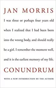 Book cover for "Conundrum" by Jan Morris