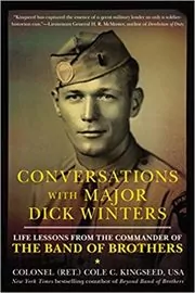 Book cover for "Conversations with Major Dick Winters" by Cole C. Kingseed