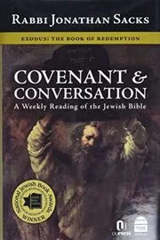 Book cover for "Covenant & Conversation Exodus" by Jonathan Sacks