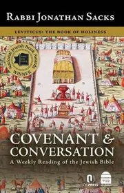Book cover for "Covenant & Conversation Leviticus" by Jonathan Sacks