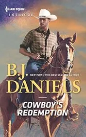 Book cover for "Cowboy's Redemption" by BJ Daniels