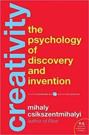Book cover for "Creativity" by Mihaly Csikszentmihalyi
