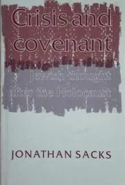 Book cover for "Crisis and Covenant" by Jonathan Sacks