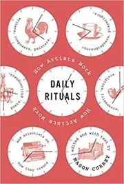 Book cover for "Daily Rituals" by Mason Currey