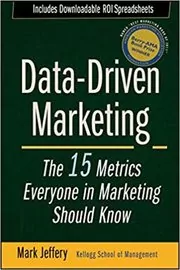 Book cover for "Data-Driven Marketing" by Mark Jeffery