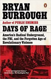 Book cover for "Days of Rage" by Bryan Burrough