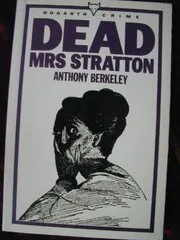 Book cover for "Dead Mrs. Stratton / Jumping Jenny" by Anthony Berkeley