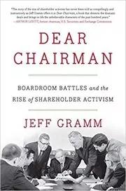 Book cover for "Dear Chairman" by Jeff Gramm