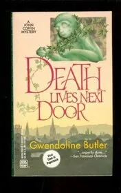 Book cover for "Death Lives Next Door / Dine and Be Dead" by Gwendoline Butler