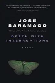 Book cover for "Death at Intervals / Death with Interruptions" by Jose Saramago