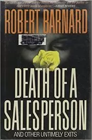 Book cover for "Death of a Salesperson" by Robert Barnard
