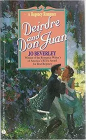 Book cover for "Deirdre and Don Juan" by Jo Beverley