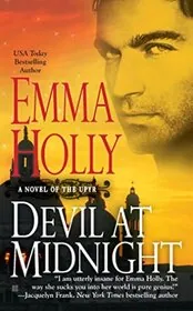 Book cover for "Devil at Midnight" by Emma Holly