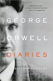 Book cover for "Diaries" by George Orwell