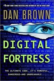 Book cover for "Digital Fortress" by Dan Brown