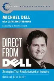 Book cover for "Direct From Dell"