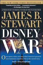 Book cover for "DisneyWar" by James B. Stewart