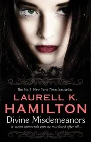 Book cover for "Divine Misdemeanors" by Laurell K. Hamilton