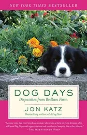 Book cover for "Dog Days / Saving Izzy" by Jon Katz