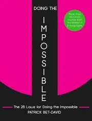 Book cover for "Doing The Impossible" by Patrick Bet-David