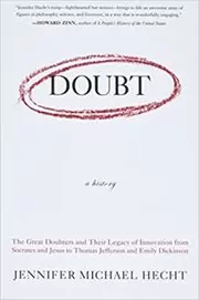 Book cover for "Doubt" by Jennifer Michael Hecht
