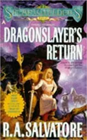 Book cover for "Dragonslayer's Return/The Haggis Hunters" by R.A. Salvatore