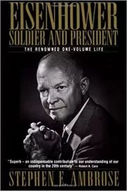 Book cover for "Eisenhower" by Stephen E. Ambrose