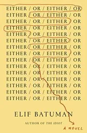 Book cover for "Either/Or" by Elif Batuman