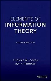 Book cover for "Elements of Information Theory" by Thomas M. Cover