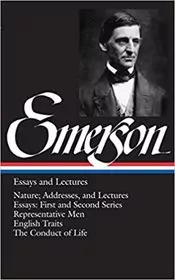 Book cover for "Essays and Lectures" by Ralph Waldo Emerson