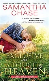 Book cover for "Exclusive / A Touch of Heaven" by Samantha Chase