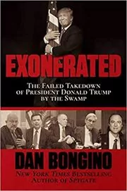 Book cover for "Exonerated" by Dan Bongino