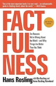 Book cover for "Factfulness" by Hans Rosling