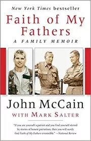 Book cover for "Faith of My Fathers" by John McCain