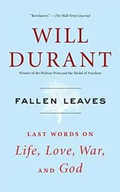 Book cover for "Fallen Leaves" by Will Durant