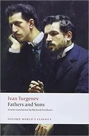 Book cover for "Fathers and Sons" by Ivan Turgenev