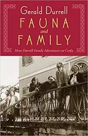 Book cover for "Fauna & Family" by Gerald Durrell