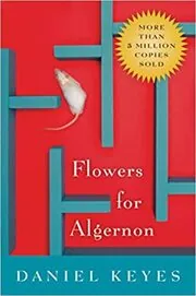 Book cover for "Flowers for Algernon" by Daniel Keyes