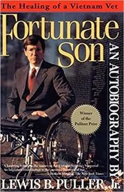 Book cover for "Fortunate Son" by Lewis B. Puller Jr.