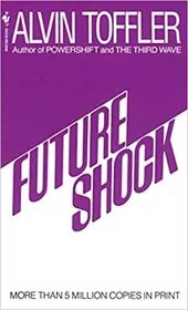 Book cover for "Future Shock" by Alvin Toffler