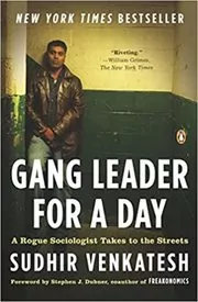 Book cover for "Gang Leader for a Day" by Sudhir Venkatesh