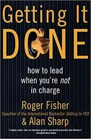 Book cover for "Getting It Done" by Roger Fisher