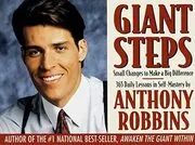 Book cover for "Giant Steps" by Tony Robbins