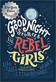 Book cover for "Good Night Stories for Rebel Girls" by Rebel Girls