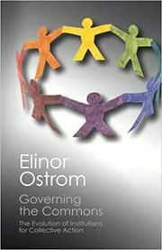 Book cover for "Governing the Commons" by Elinor Ostrom