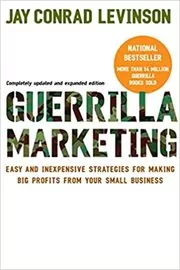 Book cover for "Guerilla Marketing" by Jay Conrad Levinson