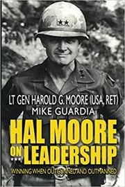 Book cover for "Hal Moore on Leadership" by Harold G. Moore