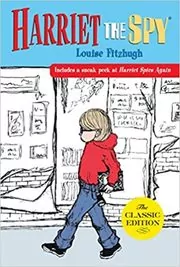 Book cover for "Harriet the Spy" by Louise Fitzhugh